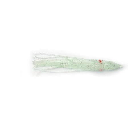 UPC: 0015789019624 | P-Line Unrigged Sunrise Squid (5 Pack) Glow/Rainbow 4-1/2