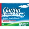 (2 pack) (2 pack) Claritin 24 Hour Allergy Medicine, Antihistamine, Liqui-Gels, 30 Ct