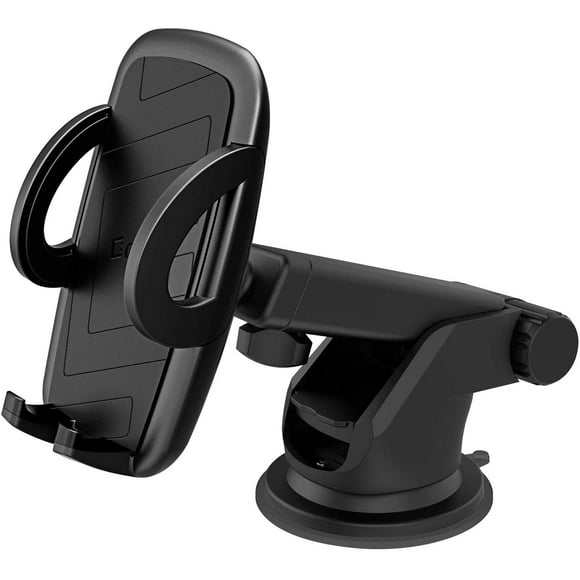 AIR-Cellet Car Phone Mount Long Arm Suction Cup Holder for Car Windshield & Dashboard Holder Compatible for Apple iPhones, Samsung Galaxy Smartphones (Case & Big Phones Friendly)