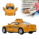 thumbnail image 4 of Modelo de taxi, Pull Back Alloy 1:32 Yellow Taxi Cab, para nios LHCER 1, 4 of 8