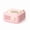 Cherry Blossom Powder, variant on Retro Vinyl Record Disc Bluetooth Speaker with 360-Degree Sound Matrix, Rotating Mechanical Turntable Acoustic Driver, Wireless Portable Desktop Sound Station, Matcha Green