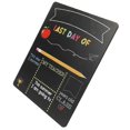 thumbnail image 4 of Black Chalkboard Sign for Classroom Decor Preschool or Kindergarten Use Wood Material 6.5x9 Inches, 4 of 5