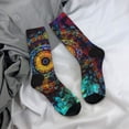 thumbnail image 5 of Fuzoiu Mandala Colorful Print Athletic Crew Socks for Men & Women,Casual Crew Socks,Above Ankle Crew Socks for Business, Casual, 5 of 6