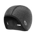 thumbnail image 2 of Lipstore Bonnet de Crâne Doublure de Casque Casquette de Cyclisme Chapeau Thermique Confortable pour Temps Froid Vélo avec Trou pour Queue de Cheval, 2 of 8