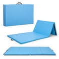 thumbnail image 3 of CAP Barbell All Purpose Folding Exercise Training & Gymnastics Balance Mat 10' x 4' x 3" Thick, Blue, 3 of 8