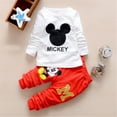 thumbnail image 4 of 3 PCS Kids Girls Boys Clothing Sets Mickey Hooded Coat+T-Shirt+Pants Baby Cotton Tracksuits, 4 of 7