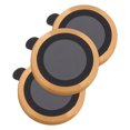 thumbnail image 1 of REOFLYUP 3Pcs Golden Tempered Glass Phone Camera Lens Protector Scratch Resistant Lens Guard, 1 of 8