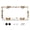 design-4, variant on Seamless Flowers on Black License Plate Frames for Women Men Car Plate Holder Cover Metal Tag Aluminum Car Accessories Front Rear Plate Decor