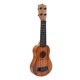 thumbnail image 3 of Guitarra Simulada para Niños, Ukelele de Juguete Clásico de , Tonos Ajustables Educativos para Niños, Juguetes de Aprendizaje de Plástic , Marrón oscuro Baoblaze Mini ukelele para niños, 3 of 8
