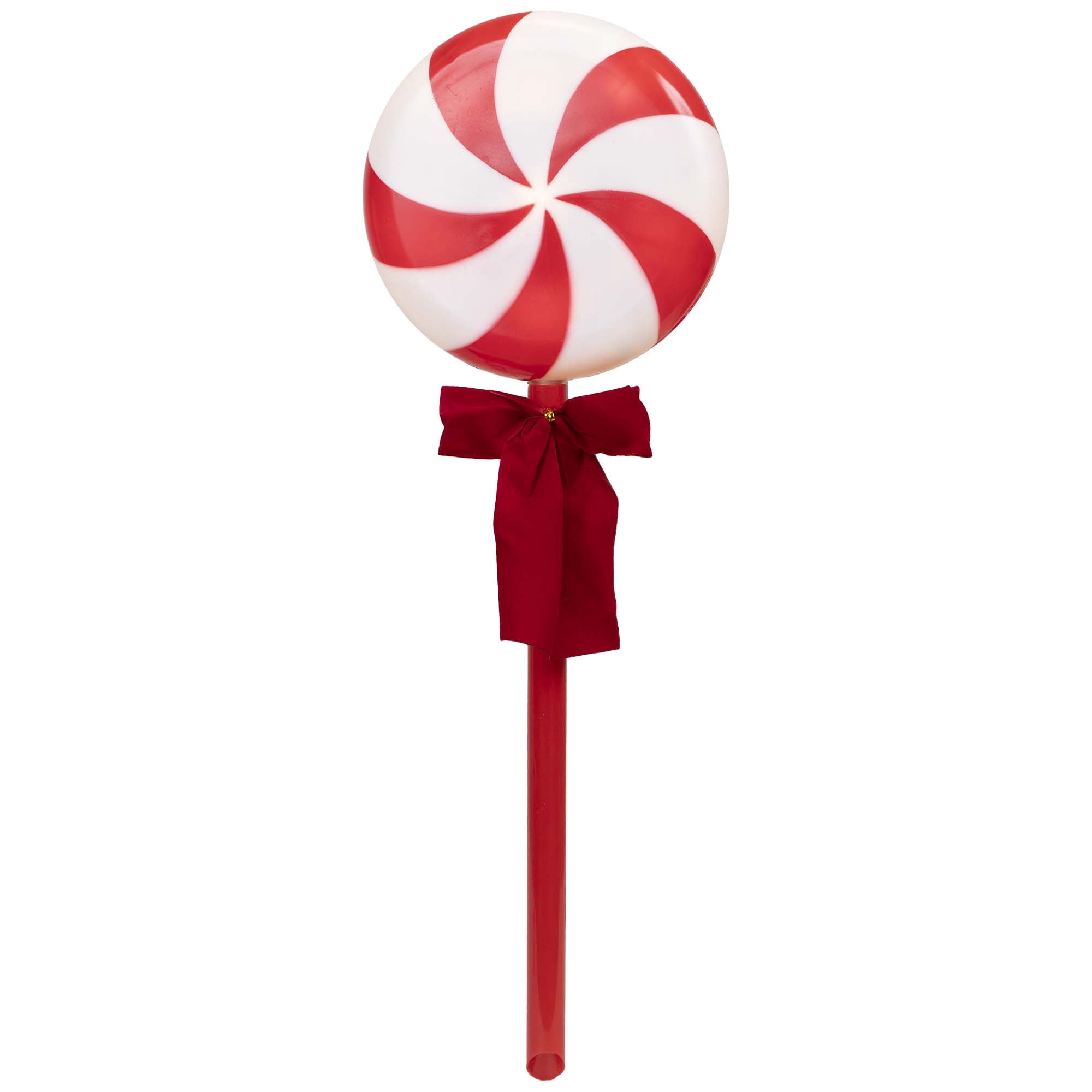 Set of 3 Peppermint Candies Christmas Pathway Markers 16"