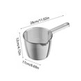 thumbnail image 3 of Kitchen Water Scoop Plastic Ladle Cooking Utensil Gadget for Home Kitchen Use, Multicolor, 3 of 6