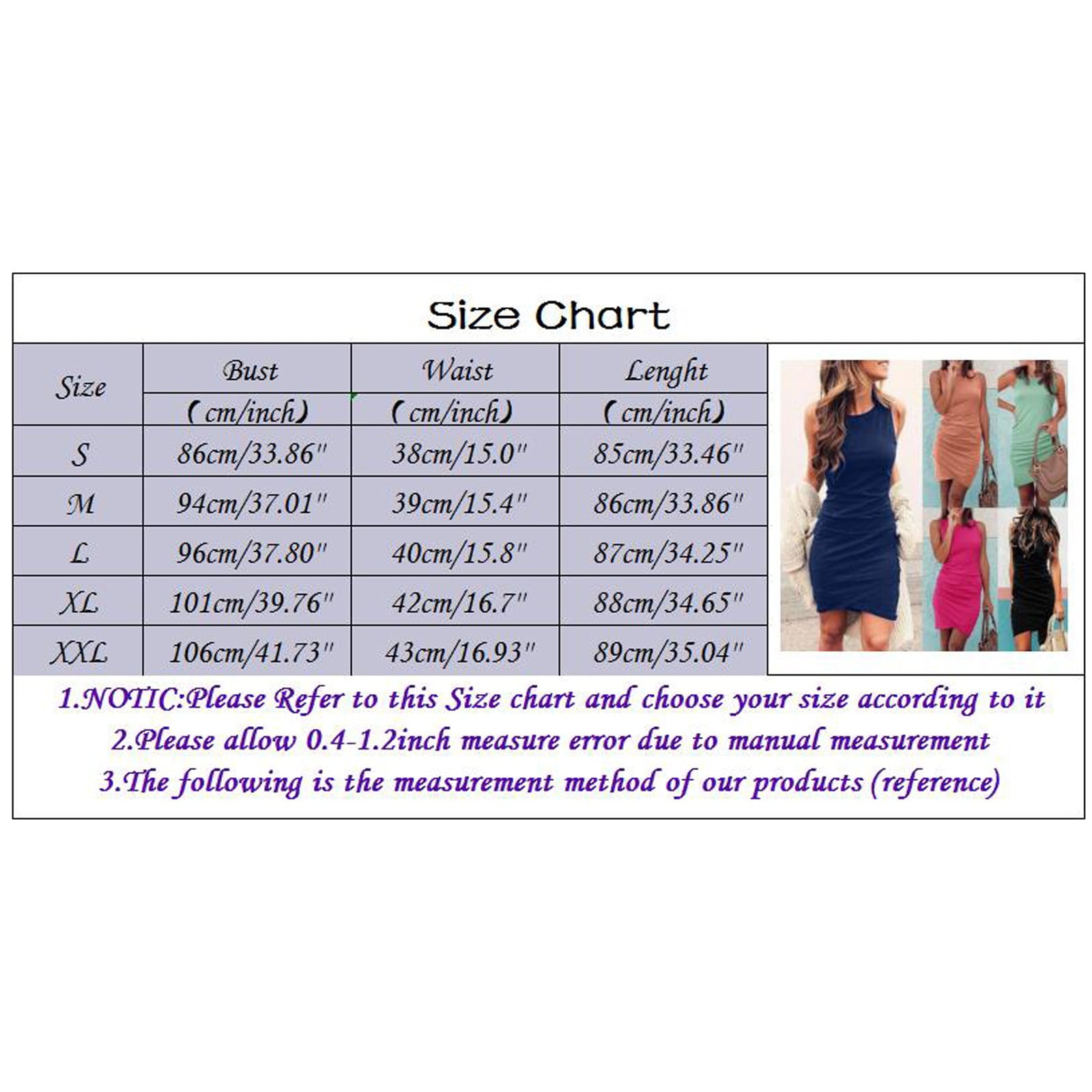 Clearance!MSJUHEG Wrap Dress Flowy Dresses for Women Neckline Sleeveless Hem Round Dress Women's Ruched Casual Slim Dress Women's Dress Bodycon Dresses for Women Dresses for Women Black L