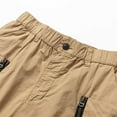 thumbnail image 5 of ZRGHAOYLQ 2025 Clearance Men's Cargo Shorts Relaxed Fit Multi Pockets Shorts Work Military Shorts Loose Camping Cargo Shorts Zipper Buckle Tactical Work Short Pants, 5 of 9