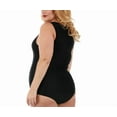 thumbnail image 6 of Women's InstantFigure WB4033X Curvy Tank Bodysuit with Snap Bottom (Nude 3X), 6 of 12