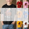 thumbnail image 3 of CMSHTD Halloween Shirts for Kids Boys Short Sleeve Fall, Toddler Boys Children Tops Cute T-Shirts, Orange Size 5-6 Years, 3 of 4