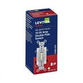 thumbnail image 3 of Leviton 20 amps Double Pole Toggle AC Quiet Switch Light Almond 1 pk, 3 of 4