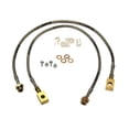 thumbnail image 4 of Skyjacker Suspensions Brake Line FBL88 Braided Stainless Steel Hose; Use With 4 Inch To 6 Inch Lift; Set Of 2, 4 of 4