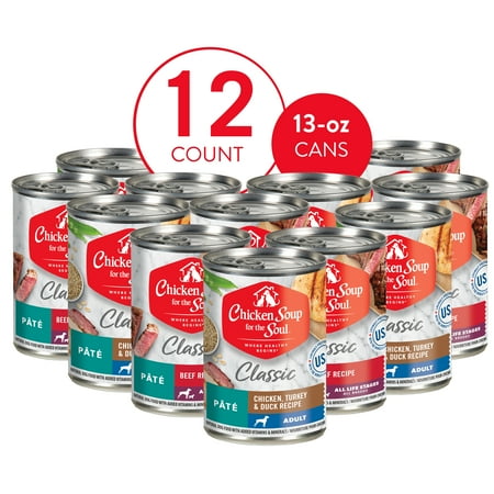 UPC: 0819239014326 | Chicken Soup for the Soul Adult Dog Wet Multi Chicken  Turkey  Duck/ Chicken & Br Rice (12 x 13oz Case)