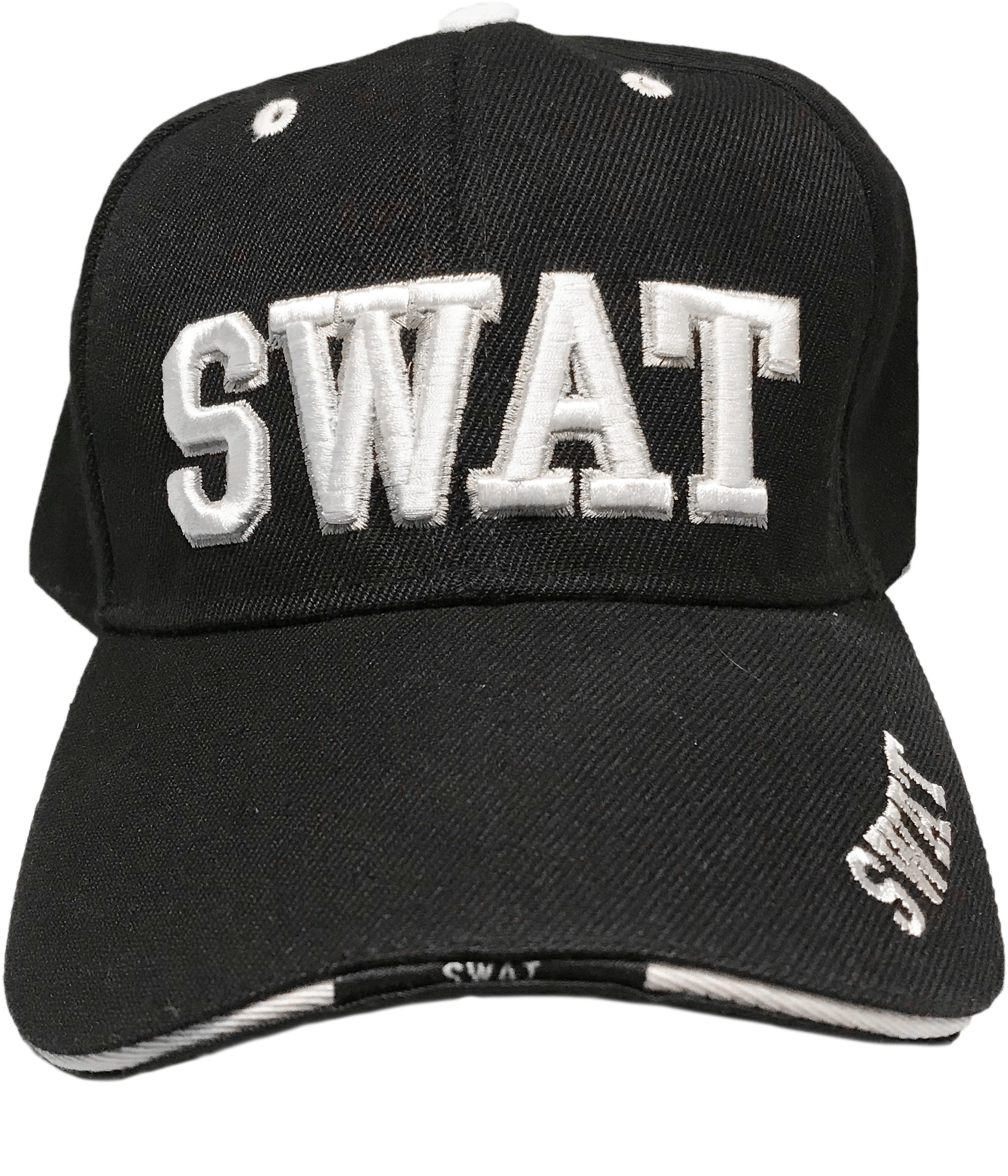Black Duck Brand "SWAT" High Definition Embroidered Baseball Cap
