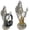 Gold, variant on Silverhand Mechanical Hand Controller Stand, Gaming Accessory Holder for PC, Resin Art Desk Decor for Modern Home and Gaming Room
