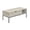 Oak, variant on Coffee Table - 42"L - Rectangular - Cocktail - Lift-top - Washed Oak-Black Metal
