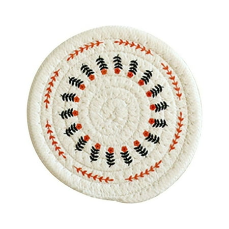 

Originally Designed Japanese Printed Heat Insulation Mat Round Mat Dinner Mat Pot Mat Mat