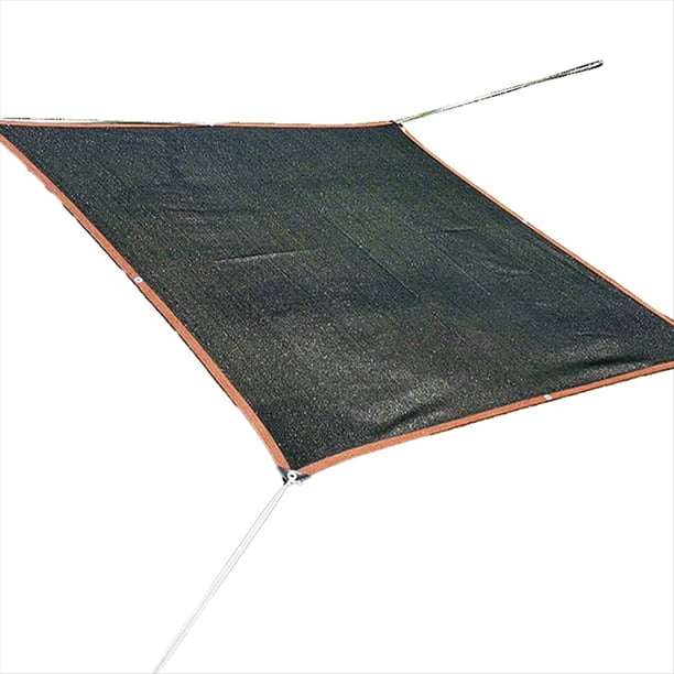 Red Parasol Negra, Protección UV, Tela para Sombrilla, Cubierta para Piscina Al Aire Libre, Red de Protección Solar para Jardín, Balcón, Toldo de Lona A