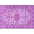 thumbnail image 1 of Ahgly Company Indoor Rectangle Persian Purple Traditional Area Rugs, 6' x 9', 1 of 4