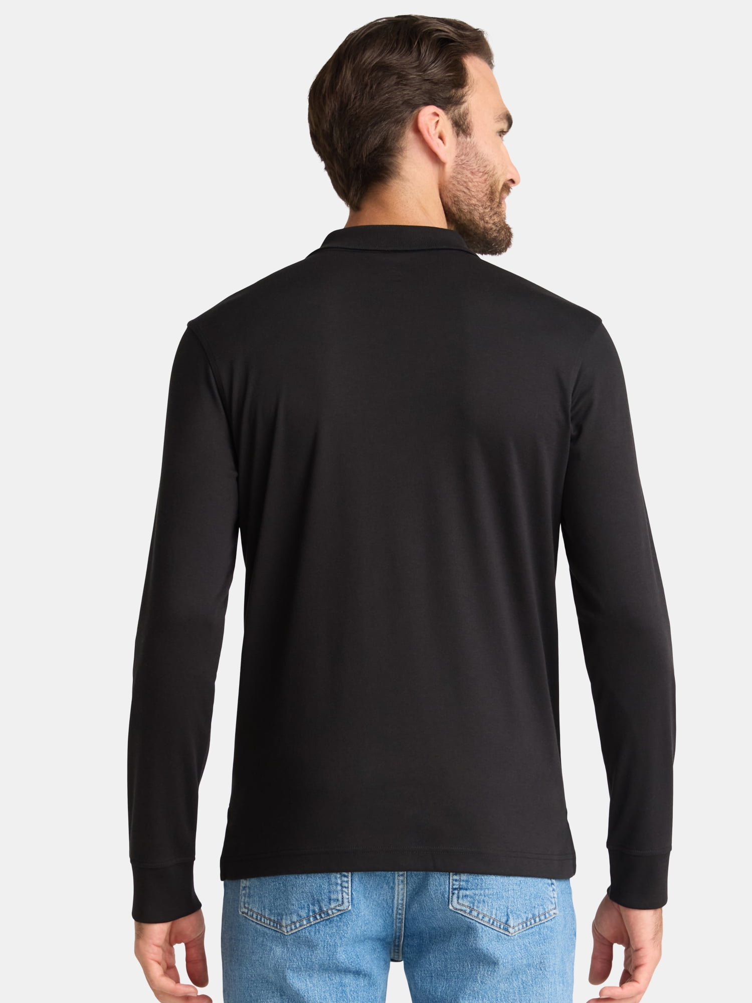 George Men’s and Big Men’s Interlock Polo Shirt, Sizes S-3XL