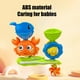 thumbnail image 5 of Cabezal de ducha para niños, juguete de baño, rueda de agua de cangrejo, juguete giratorio, juguete de juego de agua para niños felices, juguete de baño, 5 of 5