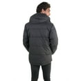thumbnail image 5 of Members Only Men's Heavy Puffer Jacket, Black, Medium, Long Sleeves, 5 of 6