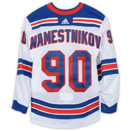 Vladislav Namestnikov New York Rangers Game-Used #90 White Jersey vs. Vegas Golden Knights on January 8, 2019 - 1994 Stanley Cup Anniversary Night - Size 56 - Fanatics Authentic