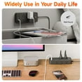 thumbnail image 6 of ZHENYEMEI Power Strip, Power Strip Extension Cord Surge Protector, Multi Plug Outlet Extender, 12 Outlets and 2 USB-C & 2 USB-A Ports(5V 3.6A) for Home Office (Black), 6 of 10