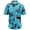1481, variant on DIQADILA Firefighter Pattern Aloha Hawaiian Short Sleeve Button-Up Shirt