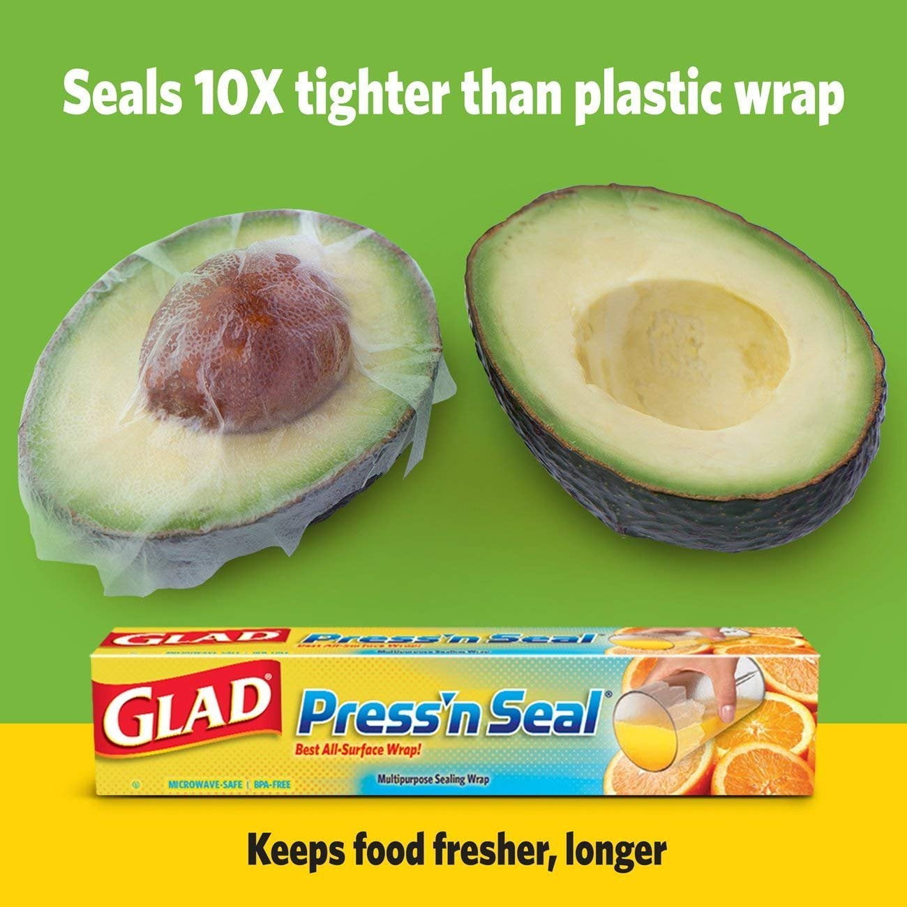 GLAD vs Saran Wrap both left on table in break room. Saran box says it's  better than Glad cling wrap. : r/mildlyinteresting