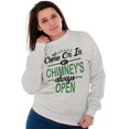 thumbnail image 3 of Christmas Come On In Chimney Is Open Sweatshirt for Men or Women, 3 of 6