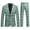 Multicolor, variant on AZoiNM Men's Christmas Suit 2 Piece Set, Funny Printed Holiday Party Blazer Jacket and Pants Costume