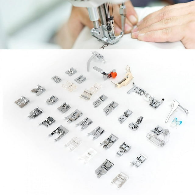 35Pcs/Set Ewing Tool Durable Sewing Machine Presser Foot, Presser Foot, For Brother