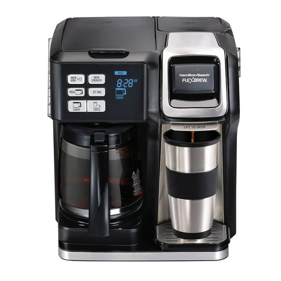 Hamilton Beach FlexBrew Trio Coffee Maker, Stainless Steel Accents