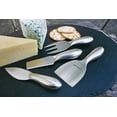 thumbnail image 3 of Ensemble de 4 petites couteaux à fromage  en acier inoxydable Swissmar, 3 of 3