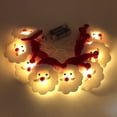 thumbnail image 2 of Papá Noel llevó luces de cadena de hadas adorno de árbol de Navidad decoración de Navidad 3m Sincero Electrónica, 2 of 5