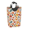 thumbnail image 2 of KLL Autumn Leaves Laundry Hamper,Large Canvas Fabric Lightweight Storage Basket Toy Organizer Dirty Clothes Collapsible Waterproof, 2 of 6