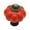 Red, variant on INC 1.5 Pumpkin Ceramic Knob of Various Color Vintage Dresser Door Knobs Modern Kitchen Furniture Handle Cabinet Desk Drawer Pull with Screw