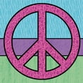 thumbnail image 3 of Gibbons, Lauren 20x20 Black Modern Framed Museum Art Print Titled - Highlighter Peace, 3 of 5