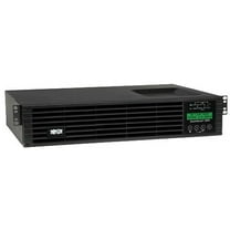 Tripp Lite 1500VA Smart Online UPS Battery Backup, 1300W Double Conversion, 2U Rackmount, LCD, USB, DB9, Extended Run Option (SU1500RTXLCD2U)