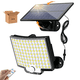 thumbnail image 1 of "Lámpara Solar Bloosom De Pared Exteriores Sensor Luz 4 Modos Negro ", 1 of 5
