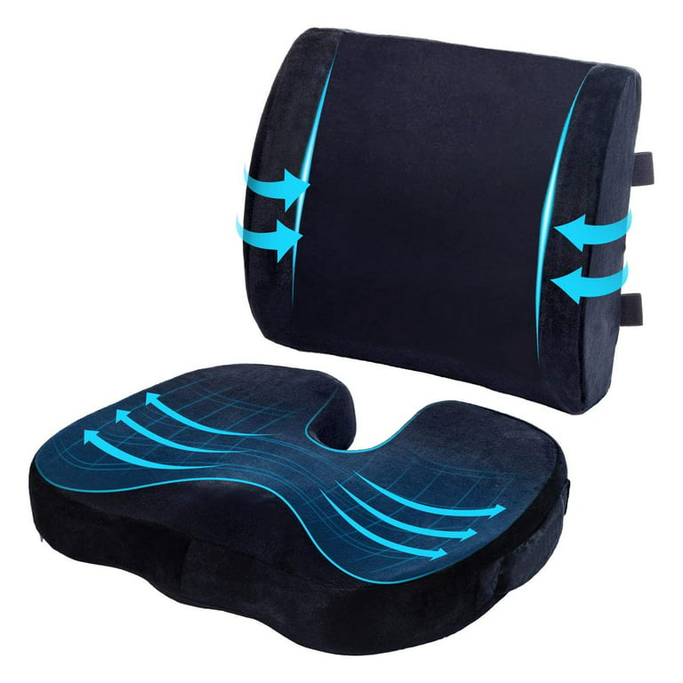 Buy Lumbar Support Pillow Memory Foam Car Seat Office Chair Back Support  Spine Pillow Cushion Healthcare Pain Relief Ergonomic from Yiwu Beiai  Mother & Baby Care Products Co., Ltd., China