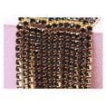 thumbnail image 3 of MasteelfCA 10m Crystal Rhinestone Close Chain Trim Sewing for Jewelry Crafts DIY 2mm (Black), 3 of 5