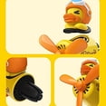 thumbnail image 4 of （Apeach）Shenrongtong Cartoon Car Air Fresheners Yellow Duck Pilot Car Diffuser Rotating Propeller Air Outlet Vent Fresheners Vent Clip Air Fresheners for Cars, 4 of 5