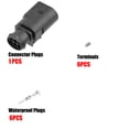 thumbnail image 5 of Unique Bargains 1 Set No.3B0973813 6 Pin Male Connector Adapter Plug Clip Kit Replace for VW Golf Jetta Passat, 5 of 6